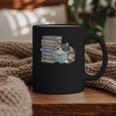 Cat On Books Pets Cats Reading Book Nerd Read Reader Bookcat Graphic Print Coffee Mug Cat On Books Pets Cats Reading Book Nerd Read Reader Bookcat Graphic Print Coffee Mug