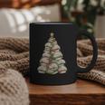 Christmas Book Tree Teacher Book Lover Xmas Librarian Graphic Print Coffee Mug