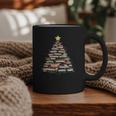 Christmas Tree Books Book Reading Bookworm Graphic Print Coffee Mug Christmas Tree Books Book Reading Bookworm Graphic Print Coffee Mug