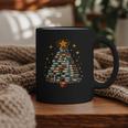 Christmas Tree Books Graphic Print Coffee Mug