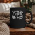 Coffee & Books Graphic Print Coffee Mug