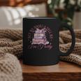 Coquette Aesthetic Bow Buy Me Books & Tell Me I'm Pretty Graphic Print Coffee Mug