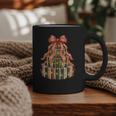 Coquette Christmas Book Tree Xmas Lights Librarian Teacher Graphic Print Coffee Mug Coquette Christmas Book Tree Xmas Lights Librarian Teacher Graphic Print Coffee Mug
