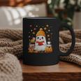 Cute Beanie Ghost Bookworm Cozy Book Reading Halloween Graphic Print Coffee Mug Cute Beanie Ghost Bookworm Cozy Book Reading Halloween Graphic Print Coffee Mug