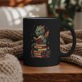 Cute Dragon Reading Book Bookworm Dragons And Books Graphic Print Coffee Mug