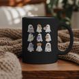 Cute Ghost Reading Books Teacher Halloween Reading Men Women Kids Graphic Print Coffee Mug Cute Ghost Reading Books Teacher Halloween Reading Men Women Kids Graphic Print Coffee Mug