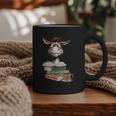 Donkey Reading Book Read Books Be Kind Stay Weird Librarian Graphic Print Coffee Mug