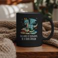 Be A Dragon Read Reading Book Librarian Men Women Kids Graphic Print Coffee Mug