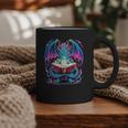 Dragon Reading Book Lover Graphic Print Coffee Mug Dragon Reading Book Lover Graphic Print Coffee Mug