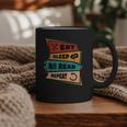 Eat Sleep Read Repeat Reading Books Reader Bookworm Graphic Print Coffee Mug