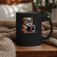 English Bulldog Reading a Book Dog For Men Women Girls Kids Graphic Print Coffee Mug English Bulldog Reading a Book Dog For Men Women Girls Kids Graphic Print Coffee Mug