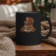 Fall Book Vintage Turkey Thanksgiving Reading Book Lovers Graphic Print Coffee Mug Fall Book Vintage Turkey Thanksgiving Reading Book Lovers Graphic Print Coffee Mug