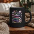 Fantasy Drama Tragedy Cute Cat Book Lover Readers Librarians Graphic Print Coffee Mug Fantasy Drama Tragedy Cute Cat Book Lover Readers Librarians Graphic Print Coffee Mug