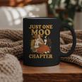 Floral Cow Reading Pun Just One More Chapter Cozy Book Lover Graphic Print Coffee Mug Floral Cow Reading Pun Just One More Chapter Cozy Book Lover Graphic Print Coffee Mug