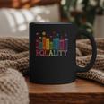 Floral Flower Book Equality Human Rights Women's Rights Graphic Print Coffee Mug