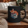 Fox Reading Book Pajama Sleep Graphic Print Coffee Mug