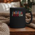 Freadom Anti-Banned Books – Read Banned Books Library Graphic Print Coffee Mug