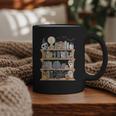 Ghost Book Reading Books Lover Teacher Happy Halloween Graphic Print Coffee Mug Ghost Book Reading Books Lover Teacher Happy Halloween Graphic Print Coffee Mug