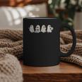 Ghost Book Reading Halloween Books Lover Teacher Kids Graphic Print Coffee Mug