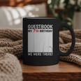 Guestbook 7th Birthday 7 Year Old Born 2018 Bday Graphic Print Coffee Mug