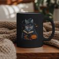 Halloween Girls Boys Cute Wolf Book Pumpkin Kids Halloween Graphic Print Coffee Mug Halloween Girls Boys Cute Wolf Book Pumpkin Kids Halloween Graphic Print Coffee Mug