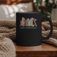 Harm Reduction Floral Book Overdose Awareness Nurse Graphic Print Coffee Mug