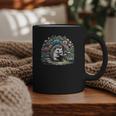Hedgehog Reading Book Lake Scenery Reading Graphic Print Coffee Mug