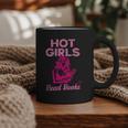 Hot Girls Read Books Cute Book Reader Women Graphic Print Coffee Mug Hot Girls Read Books Cute Book Reader Women Graphic Print Coffee Mug