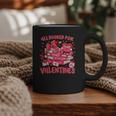 HUGvyn All Booked For Valentines Teacher Book Reading Heart Graphic Print Coffee Mug