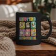 HUGvyn Happy 100 Days Of School Teacher Goose Preppy Books Graphic Print Coffee Mug