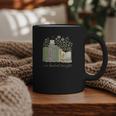 I'm Booked Tonight Cozy Floral Book Lover Graphic Graphic Print Coffee Mug