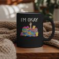 I'm Okay Book Reader Book Nerd Book Reading Lover Graphic Print Coffee Mug I'm Okay Book Reader Book Nerd Book Reading Lover Graphic Print Coffee Mug