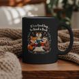 Its A Good Day To Read Book Cute Fox Sloth Owl Novel Reading Graphic Print Coffee Mug