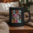 Just A Girl Who Loves Books Reading Cute Bookworm Girls Kids Graphic Print Coffee Mug Just A Girl Who Loves Books Reading Cute Bookworm Girls Kids Graphic Print Coffee Mug