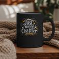 Just One More Chapter Bookish Book Reading Lover Heart Graphic Print Coffee Mug