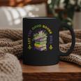 Let The Good Books Roll Mardi Gras Reading Graphic Print Coffee Mug
