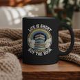 Life Is Short Buy The Book Reading Book Graphic Print Coffee Mug