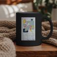 Little Miss Muffet Reading a Picture Book Graphic Print Coffee Mug