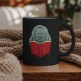 Manatee Reading Books Sea Animal Manatee Graphic Print Coffee Mug