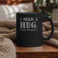 I Need a Huge Stack Of Books Book Lover Reading Quote Graphic Print Coffee Mug
