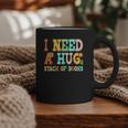 I Need A Huge Stack Of Books Reading Bookworm Joke Graphic Print Coffee Mug