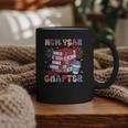 New Year New Chapter Happy New Year 2025 Book Lover Graphic Print Coffee Mug