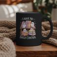 I Have No Shelf Control Ghost Reading Books Pun Graphic Print Coffee Mug I Have No Shelf Control Ghost Reading Books Pun Graphic Print Coffee Mug