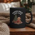 North Pole Book Club Gingerbread Christmas Reading Graphic Print Coffee Mug