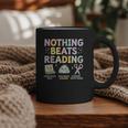 Nothing Beats Reading Book Librarian Across America Kids Graphic Print Coffee Mug
