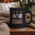 Nothing Goes Beyond Reading Rock Paper Scissors Book Graphic Print Coffee Mug Nothing Goes Beyond Reading Rock Paper Scissors Book Graphic Print Coffee Mug