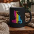 Pansexual Pride Celestial Cat Sitting Book LGBTQ Pan Colors Men Women Graphic Print Coffee Mug Pansexual Pride Celestial Cat Sitting Book LGBTQ Pan Colors Men Women Graphic Print Coffee Mug