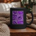 Purple Comic Book Purple Color Graphic Graphic Print Coffee Mug