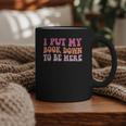 I Put My Book Down To Be Here Book Lover Book Nerd Graphic Print Coffee Mug