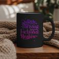 Quietly Thriving In Fictional Realms Book Lovers Graphic Print Coffee Mug